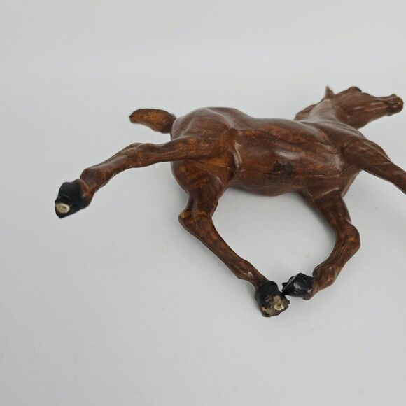 Breyer Vintage 1970s Running Foal Woodgrain - Picture 7 of 12